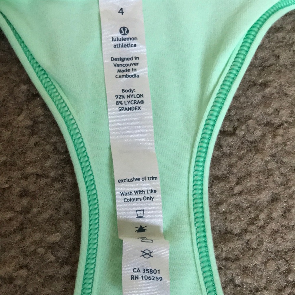 Lululemon Cool Racerback - Picture 3 of 3